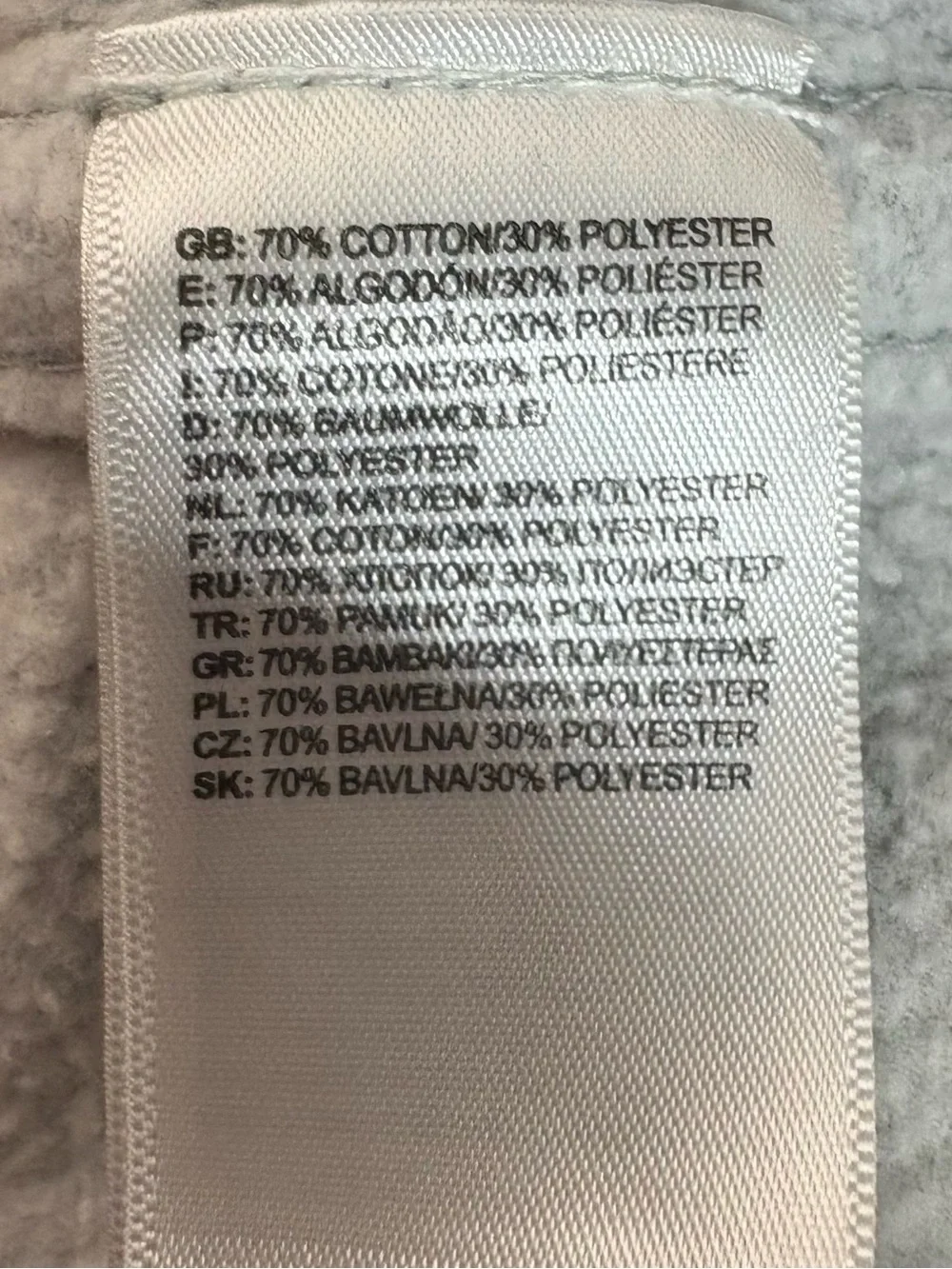 The North Face light gray